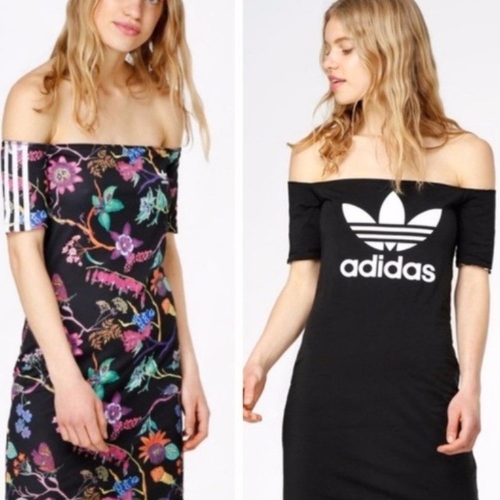 NWT - Adidas - Poisonous Garden Reversible Dress